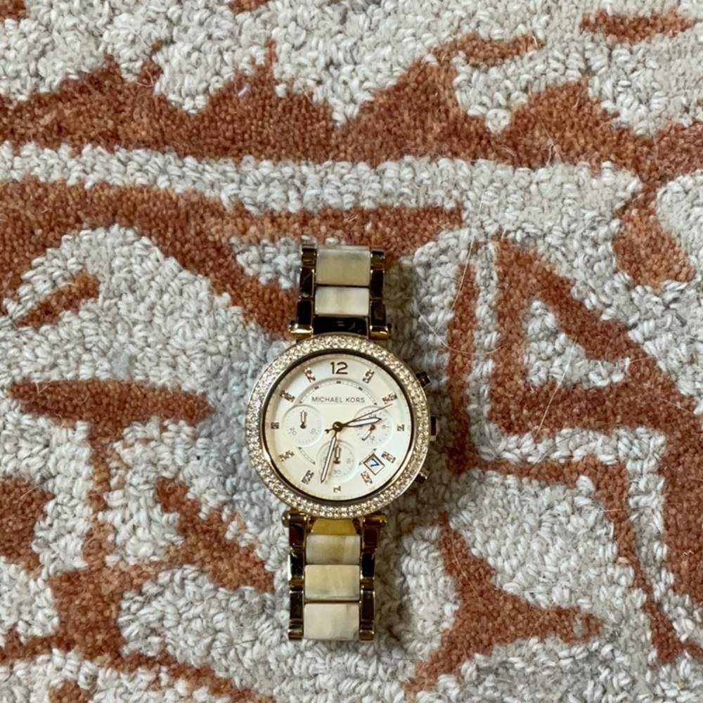 Gold Michael Kors Watch
